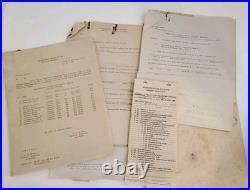 HUGE 1930-1931 Schofield Barracks Ephemera Militaria Lot CO Special Troops