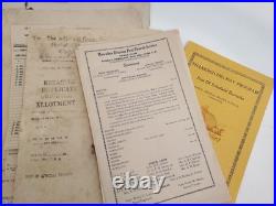 HUGE 1930-1931 Schofield Barracks Ephemera Militaria Lot CO Special Troops