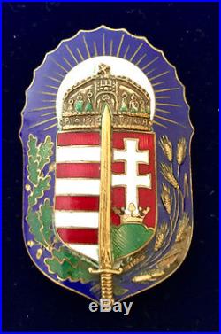 HUNGARIAN ORDER OF VITEZ knight commander Horthy Hungary medal badge breast star