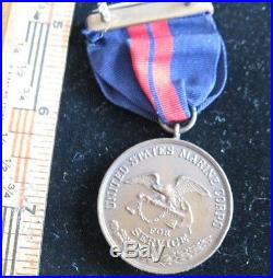 Haitian Campaign Medal US Marine Corp Numbered. 1919 1920