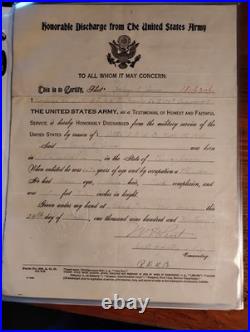 Harry E. Jones WWI Collection 2 handwritten accounts of his war experiences