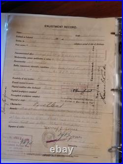 Harry E. Jones WWI Collection 2 handwritten accounts of his war experiences