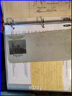 Harry E. Jones WWI Collection 2 handwritten accounts of his war experiences