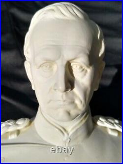 Helmuth Von Moltke Bust by KPM Porcelain Berlin