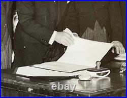 Historic Ww2 German-french Non Aggression Pact Signing In Paris Dec 6 1938 Photo