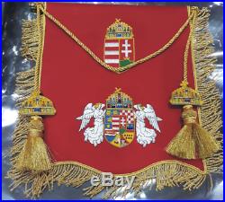 Hungary Hungarian Hussar Royal Order Vitez Knight Merit War Banner Flag Nation H