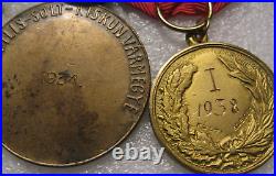 Hungary Hungarian Shooting Medals Levente Youth Movement, pre ww2