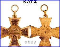 Hungary Long Service Decoration for Officer III Class Large Crown 1923