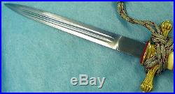Imperial Reichsmarine German Naval Dagger With Rare 1919 Pattern Knot