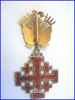 ITALY, VATICAN ORDER OF THE HOLY SEPULCHRE, GRAND COMMANDER MILITARY JERUSALEM