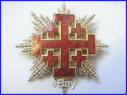ITALY, VATICAN ORDER OF THE HOLY SEPULCHRE, GRAND COMMANDER MILITARY JERUSALEM