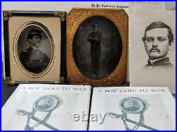 Id'd Civil War Photos Memoir, Documents Albert Henry Clay Jewett, New Hampshire