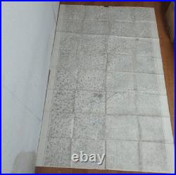 Imperial Japanese Army Manchuria Map Mukden Fengtian 1100,000 Cadet School