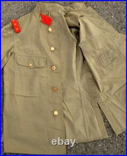 Imperial Japanese army original sho 5 type summer tunic WW2 military IJA IJN