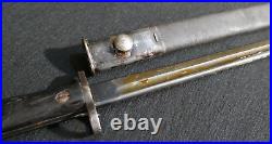 Interwar 1923 Production British Army P1907 Bayonet Wilkinson Mfg. Scarce P07