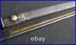 Interwar 1923 Production British Army P1907 Bayonet Wilkinson Mfg. Scarce P07