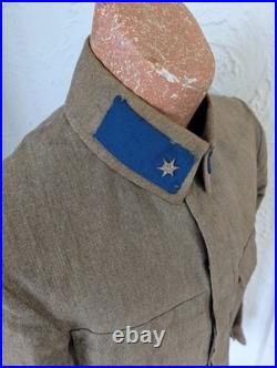 Interwar Austrian or Czech-Slovak Field-gray Officer Tunic / Uniform Jacket -KuK
