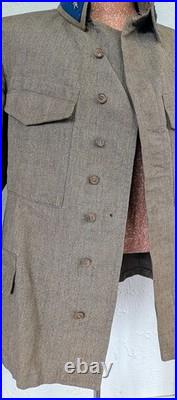 Interwar Austrian or Czech-Slovak Field-gray Officer Tunic / Uniform Jacket -KuK