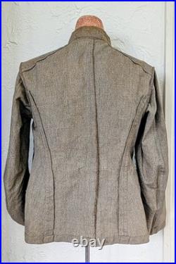 Interwar Austrian or Czech-Slovak Field-gray Officer Tunic / Uniform Jacket -KuK