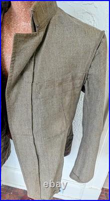 Interwar Austrian or Czech-Slovak Field-gray Officer Tunic / Uniform Jacket -KuK