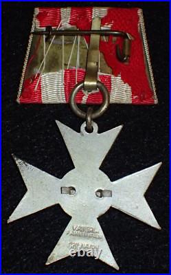 Interwar Era Austrian 25 Year State Faithful Service Medal Dress Parade Mounted