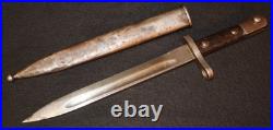 Interwar Era Turkish Mauser Bayonet Model 1935 AS. FA'Askeri Fabrika' 8mm Cal