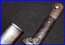 Interwar Era Turkish Mauser Bayonet Model 1935 AS. FA'Askeri Fabrika' 8mm Cal