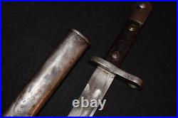 Interwar Era Turkish Mauser Bayonet Model 1935 AS. FA'Askeri Fabrika' 8mm Cal