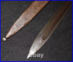 Interwar Era Turkish Mauser Bayonet Model 1935 AS. FA'Askeri Fabrika' 8mm Cal