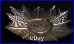 Interwar German Weimar Republic City of Hamburg Police Shako Front Plate Emblem