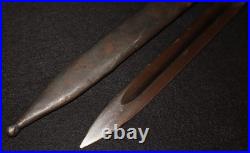 Interwar Turkish Model 1935 Mauser Bayonet'AS. FA Askeri Fabrika' M1935 Surplus