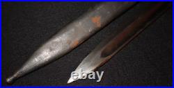 Interwar Turkish Model 1935 Mauser Bayonet'AS. FA Askeri Fabrika' M1935 Surplus