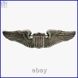 Interwar Us Army Air Corps Pilot Wings Badge Insignia 3 Size Pre Wwii Sterling