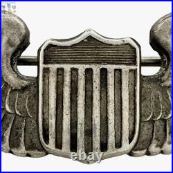 Interwar Us Army Air Corps Pilot Wings Badge Insignia 3 Size Pre Wwii Sterling