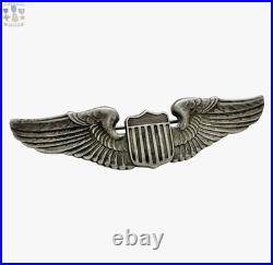 Interwar Us Army Air Corps Pilot Wings Badge Insignia 3 Size Pre Wwii Sterling