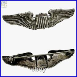 Interwar Us Army Air Corps Pilot Wings Badge Insignia 3 Size Pre Wwii Sterling