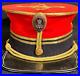 Interwar-WW2-French-Army-Officers-Red-Kepi-Cap-Hat-2-Button-Fine-Cypher-Rare-01-nboa