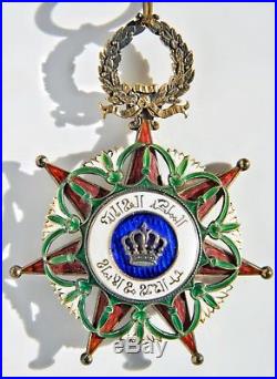 Iraq Order of Two Rivers (Wisam Al Rafidain) medal, Commander rank. Withcase