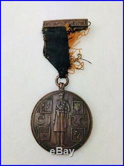 Ireland 1921 Carlow Brigade Black Tan Service & Truce Survivals Medal IRA Named