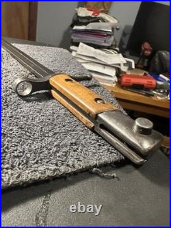 Italian 1891-1938 Carcano Carbine Bayonet TORINO Excellent with Scabbard + Frog