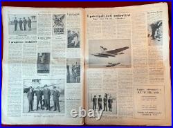 Italo Balbo Transatlantic Italy Afr1ca Brazil 1931 Le Vie Dell'Aria Orig REDUCED