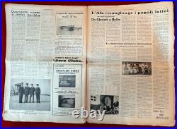 Italo Balbo Transatlantic Italy Afr1ca Brazil 1931 Le Vie Dell'Aria Orig REDUCED