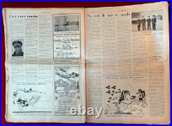 Italo Balbo Transatlantic Italy Afr1ca Brazil 1931 Le Vie Dell'Aria Orig REDUCED
