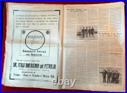 Italo Balbo Transatlantic Italy Afr1ca Brazil 1931 Le Vie Dell'Aria Orig REDUCED