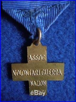 Italy Cross of the National Association of Volunteers of the War 1915-1918