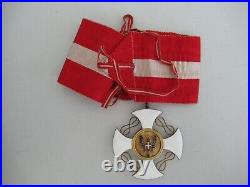Italy Order Of The Crown Commander Neck Badge. Made In Gold! Rare