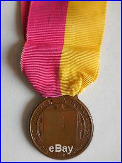Italy medal for the march on Rome of Mussolini 1922