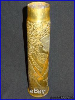 JAZZ AGE HIGH LIFE 1929 CANNABIS Trench Art Shell Casing Nude Female Smoker