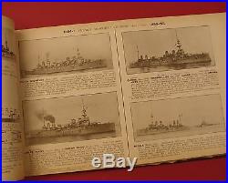 Jane's Fighting Ships Book 1920 ORIGINAL Worlds Naval Warships Catalog post WW1