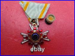Japanese Army Great Remembrance Memorial Medal Badge Military Antique JAPAN